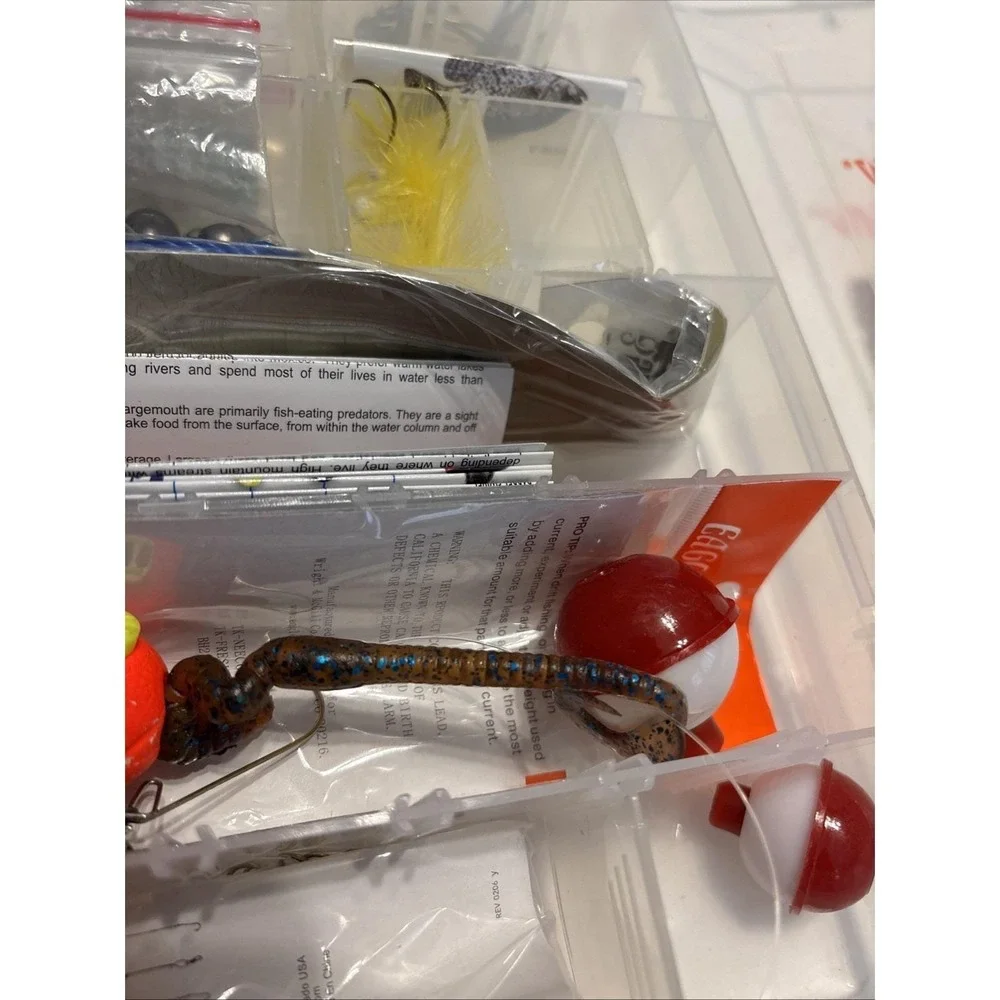 Vintage Eagle Claw Vintage Freshwater Tackle Kit 35+ Years Old